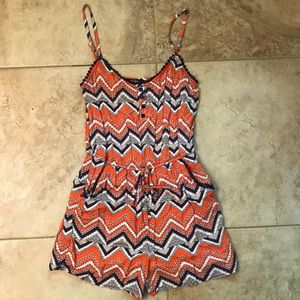Chevron romper